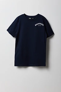 T-shirt à imprimé Brooklyn New York pour garçon