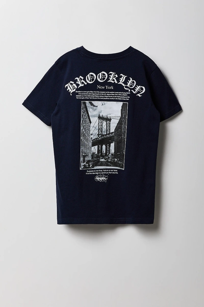 Boys Brooklyn New York Graphic T-Shirt