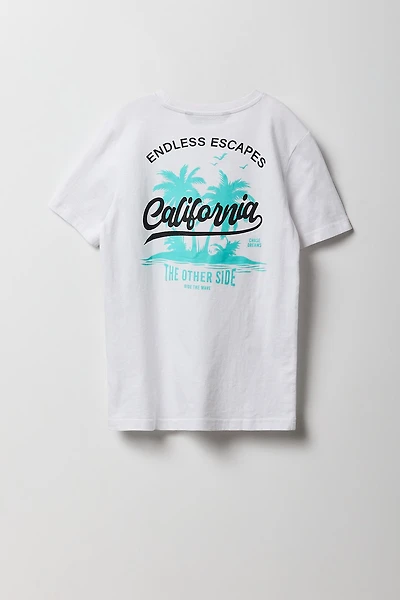 Boys California Escape Graphic T-Shirt