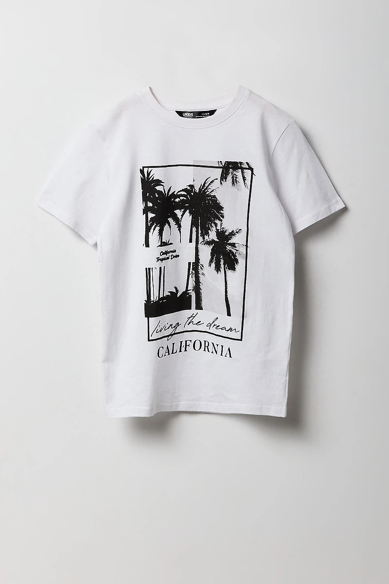 Boys California Dream Graphic T-Shirt