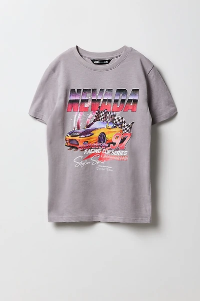 Boys Nevada Racing Graphic T-Shirt