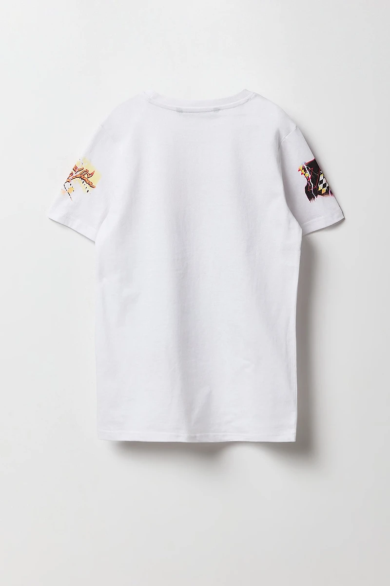 T-shirt à imprimé Speed Demon pour garçon