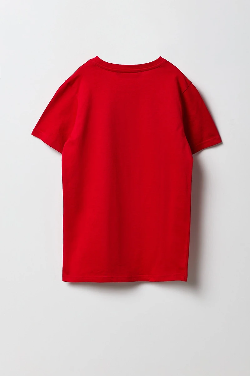 T-shirt à imprimé LA Basketball pour garçon