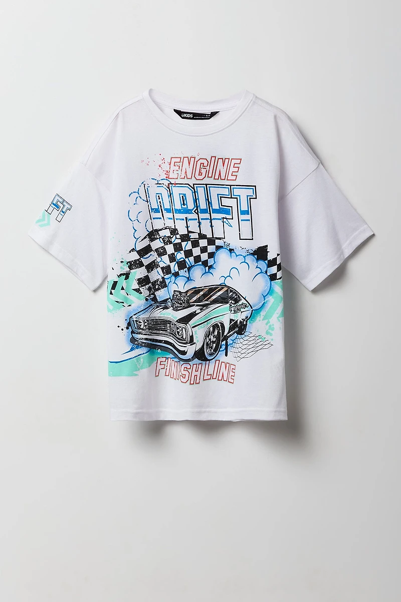 Kids Racing Graphic T-Shirt