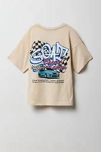 Kids GOAT Racing Graphic T-Shirt