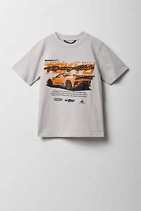 T-shirt à imprimé Racing pour enfants