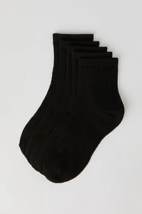 Kids Quarter Socks (5 Pack)