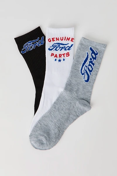 Kids Ford Crew Socks (3 Pack)