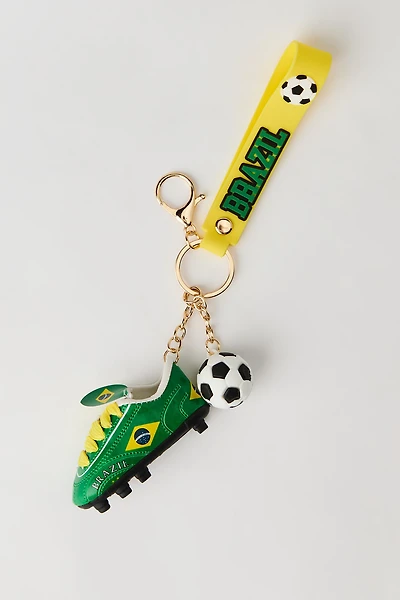 Brazil Soccer Keychain