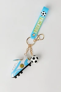 Argentina Soccer Keychain