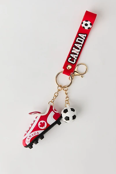 Canada Soccer Keychain