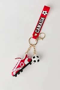 Canada Soccer Keychain