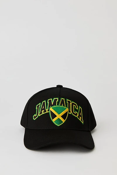Casquette de baseball avec motif brodé Jamaïque pour enfant