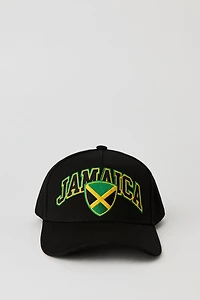 Casquette de baseball avec motif brodé Jamaïque pour enfant