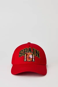 Kids Spain Embroidered Baseball Hat