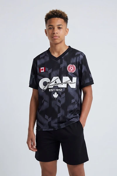 Kids Canada Soccer Graphic Mesh Jersey