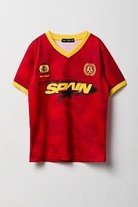 Kids Spain Graphic Mesh Jersey