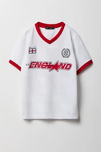 Kids England Graphic Mesh Jersey