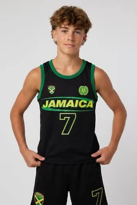 Kids Jamaica Graphic Mesh Tank