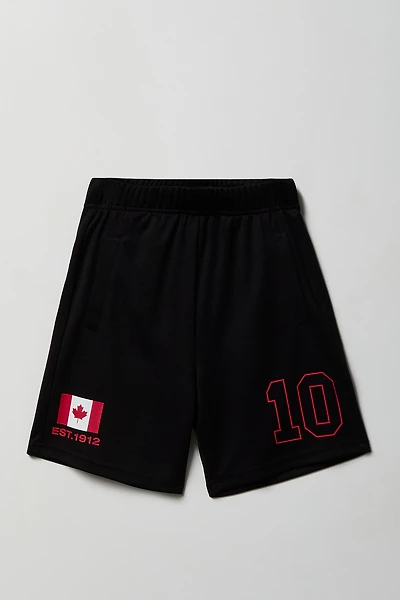 Kids Canada Graphic Mesh Short