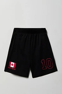Kids Canada Graphic Mesh Short