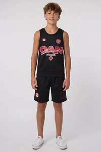 Kids Canada Graphic Mesh Short