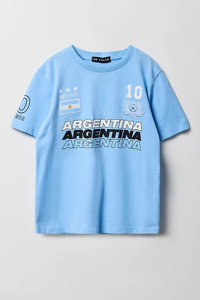 T-shirt à imprimé Argentine pour enfant
