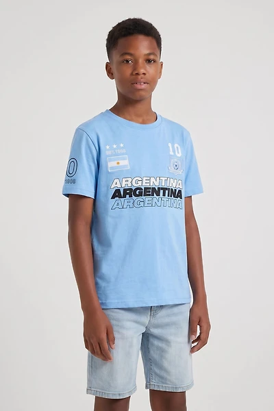 Kids Argentina Graphic T-Shirt