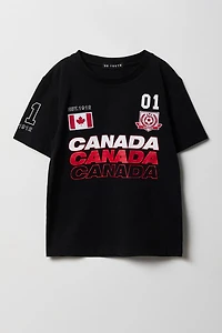 Kids Canada Soccer Graphic T-Shirt
