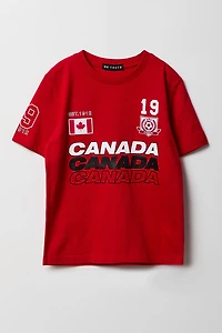 Kids Canada Soccer Graphic T-Shirt