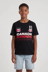 Kids Canada Soccer Graphic T-Shirt