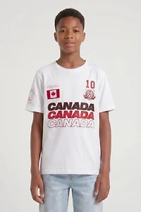 T-shirt à imprimé Canada pour enfant