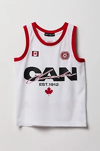 Débardeur en filet à imprimé Canada pour enfant