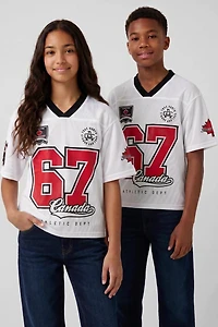 Jersey en filet à imprimé Canada pour enfant