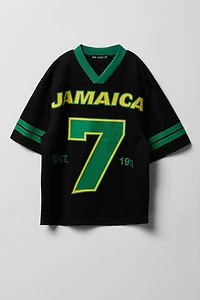 Kids Jamaica Graphic Mesh Jersey