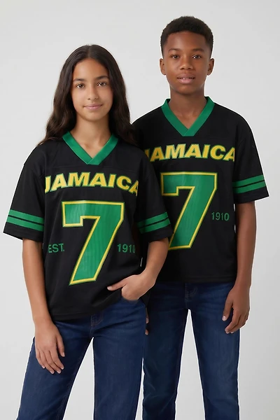 Kids Jamaica Graphic Mesh Jersey