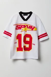 Kids Spain Graphic Mesh Jersey