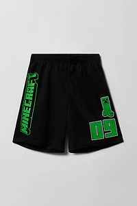 Boys Minecraft Graphic Short
