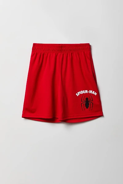 Short Active à imprimé Spider-Man pour garçons