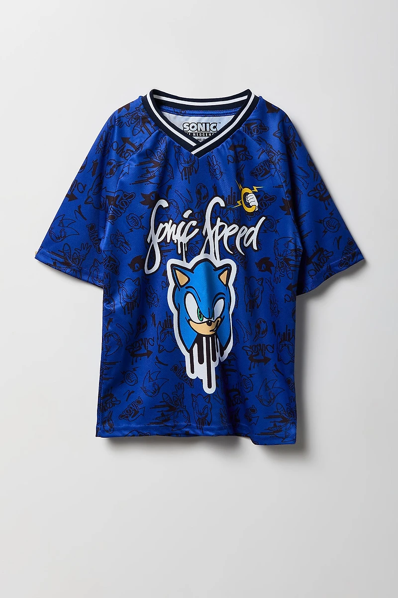Boys Sonic Graphic Jersey