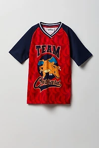 Kids Pokémon Charizard Graphic Jersey