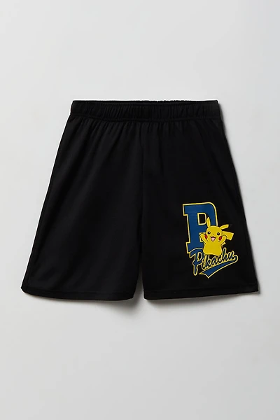 Kids Pokémon Graphic Mesh Short