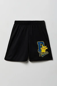 Kids Pokémon Graphic Mesh Short