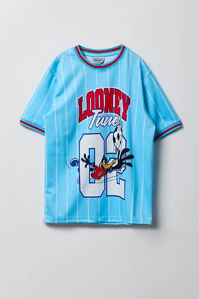 T-shirt Active en filet à imprimé Looney Tunes pour garçon