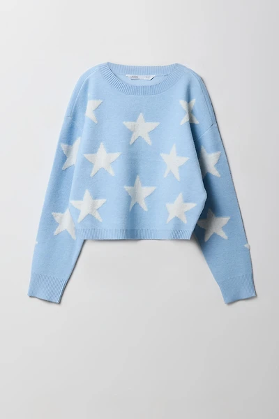 Girls Patterned Sweater