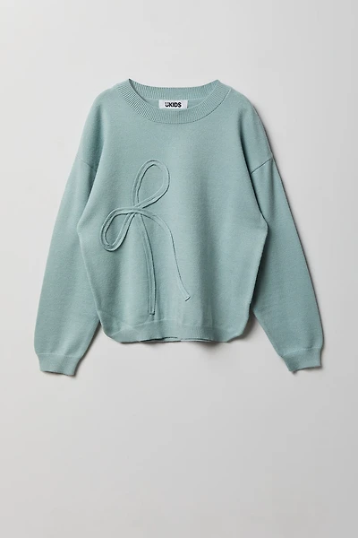 Girls Embellished Sweater
