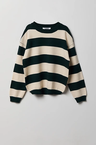 Girls Striped Sweater