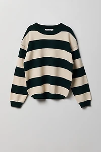 Girls Striped Sweater