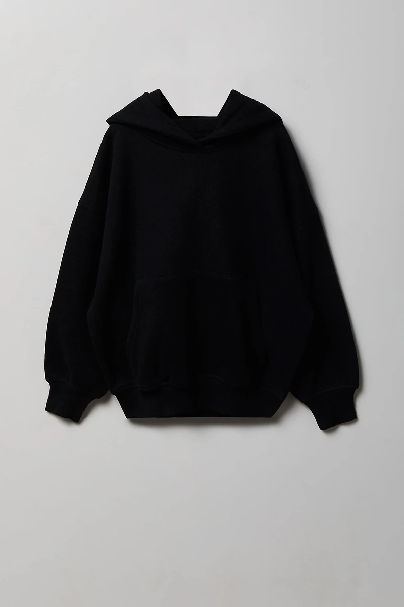 Girls Luxe Fleece Boxy Hoodie