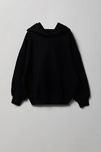 Girls Luxe Fleece Boxy Hoodie